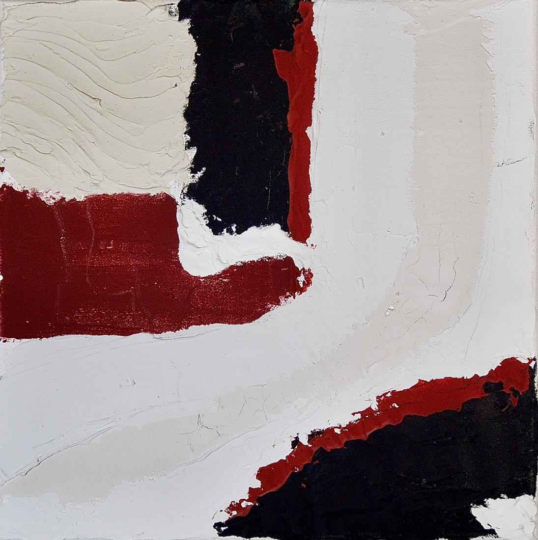 Black - Red Abstract